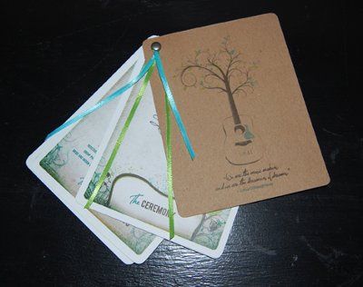 14 Days!!! DIY Programs and Favor/Cd's I did last night *PICS*