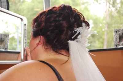 Hair trial today....and then a lot of necklace shopping....