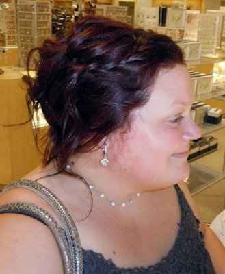 Hair trial today....and then a lot of necklace shopping....