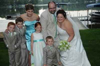 Finally back! Married!! Yay! (A Few Pics...more to come later)