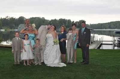 Finally back! Married!! Yay! (A Few Pics...more to come later)