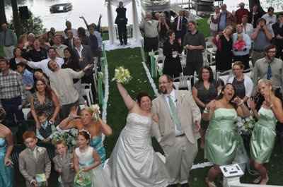 Finally back! Married!! Yay! (A Few Pics...more to come later)