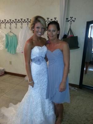 David's Bridal Signature Galina Dress- SWG400