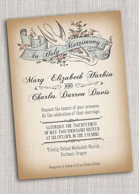Can I see your WEDDING INVITES