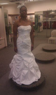 Show off your dress's ladies.