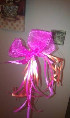 DIY Sand Ceremony Set, Card box & Ribbon Wand