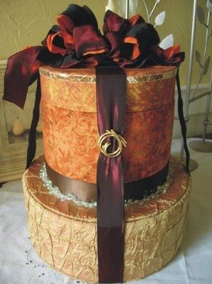 fall wedding card box... any ideas?
