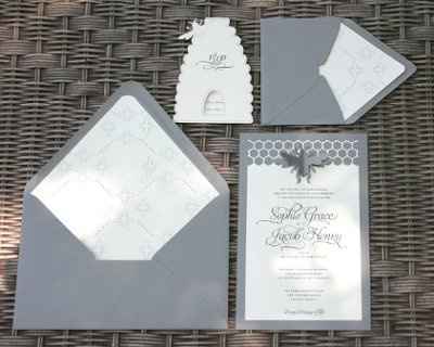 Addressing lined envelopes