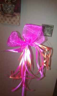 DIY Sand Ceremony Set, Card box & Ribbon Wand