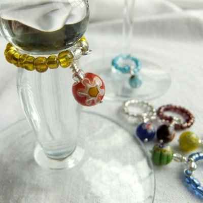 Ideas on decorating margarita glasses?????