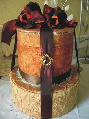 fall wedding card box... any ideas?