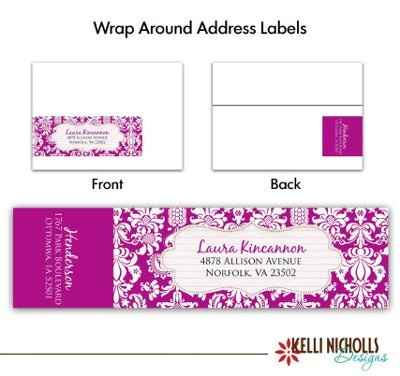 Are you using labels for your invitations?  ***Update --- Trying to DIY ** PIC attached