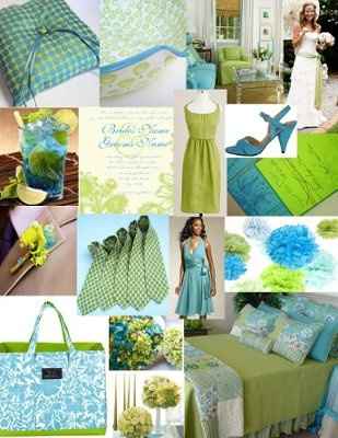 Anybody with a tropical theme or lime and turqouise colors