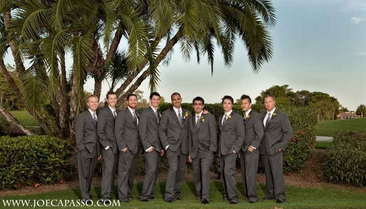 Show off your Groom and his Men!!