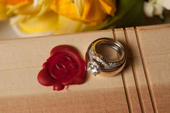 We haven't seen any BLING in a while!  Show off your rings!