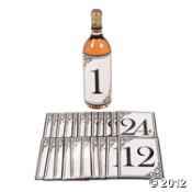 Wine Bottles or Drink Bottles for Table Numbers?
