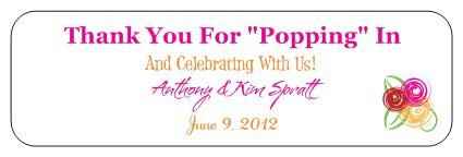 Hopefully This is my Last VP Purchase....Popcorn Bar Sign & Labels  ** Update-another pic **