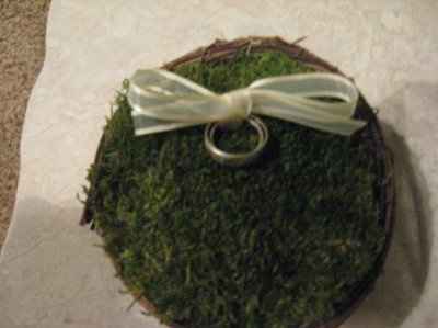 Our DIY woodland themed escort cards, card box, and wedding tree