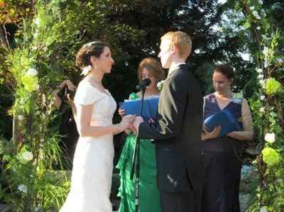I'm married!!  Photos!