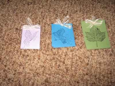 Our DIY woodland themed escort cards, card box, and wedding tree