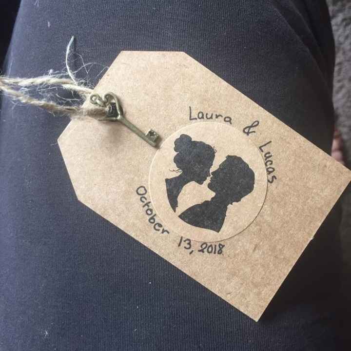 DIY: finished escort card backs