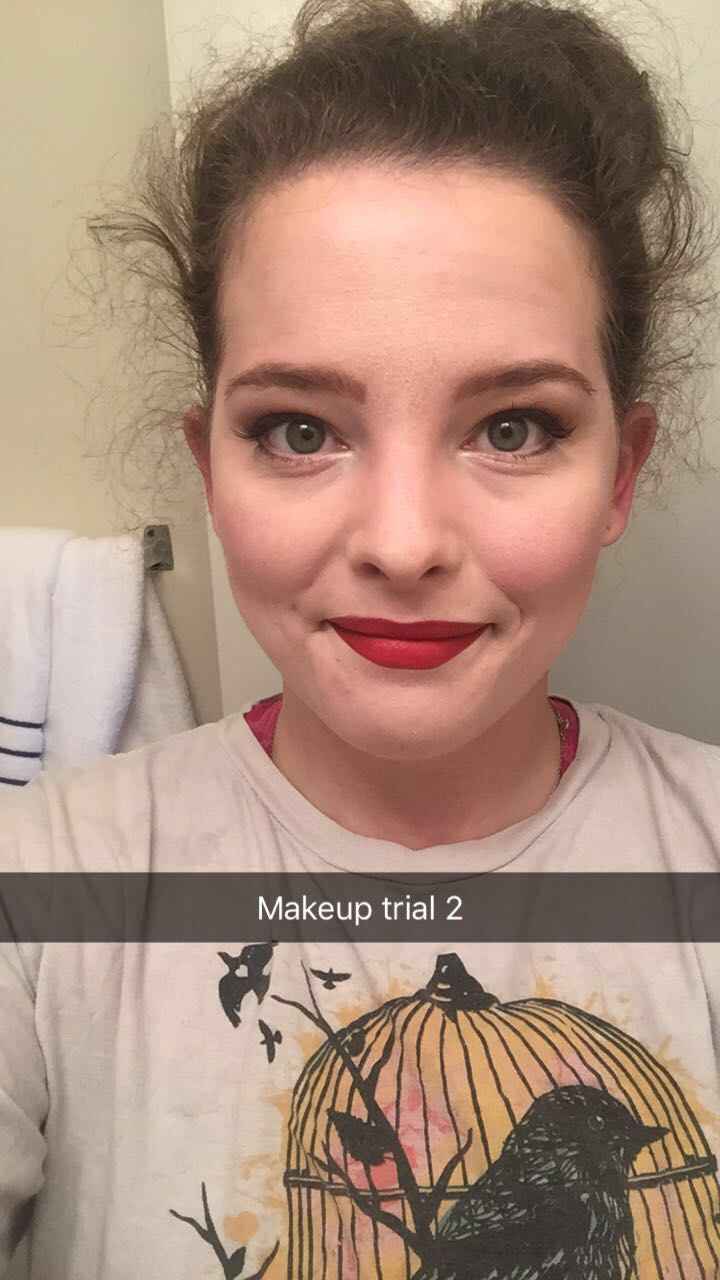 makeup trials - 2