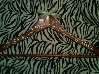 Home made Bridesmaides Hangers.....Thoughts??