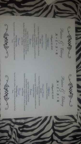 Does anyone have a free Menu template?