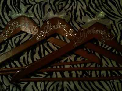 Home made Bridesmaides Hangers.....Thoughts??