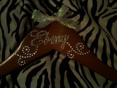 Home made Bridesmaides Hangers.....Thoughts??