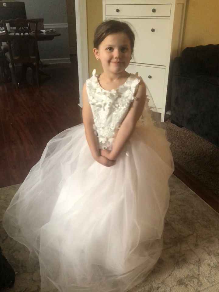 Our flower girl dresses came in! - 2