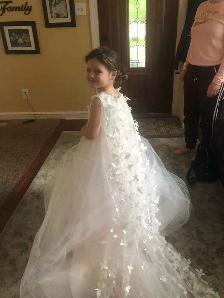 Our flower girl dresses came in! - 4