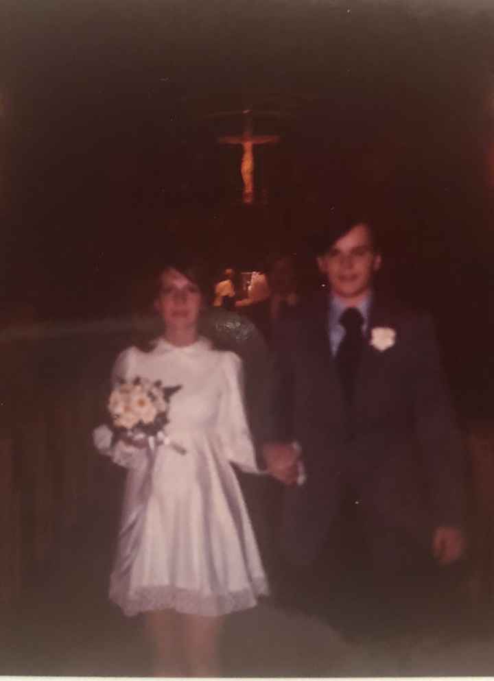 i found pictures from my parents wedding! - 1