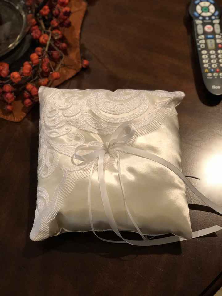 Ring bearer pillow - 1