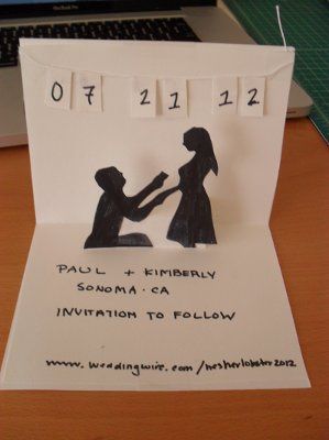 Mock up Save The Dates