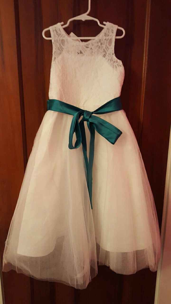 My flowergirl dress is here from Ebay!!