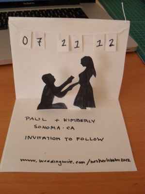 Mock up Save The Dates