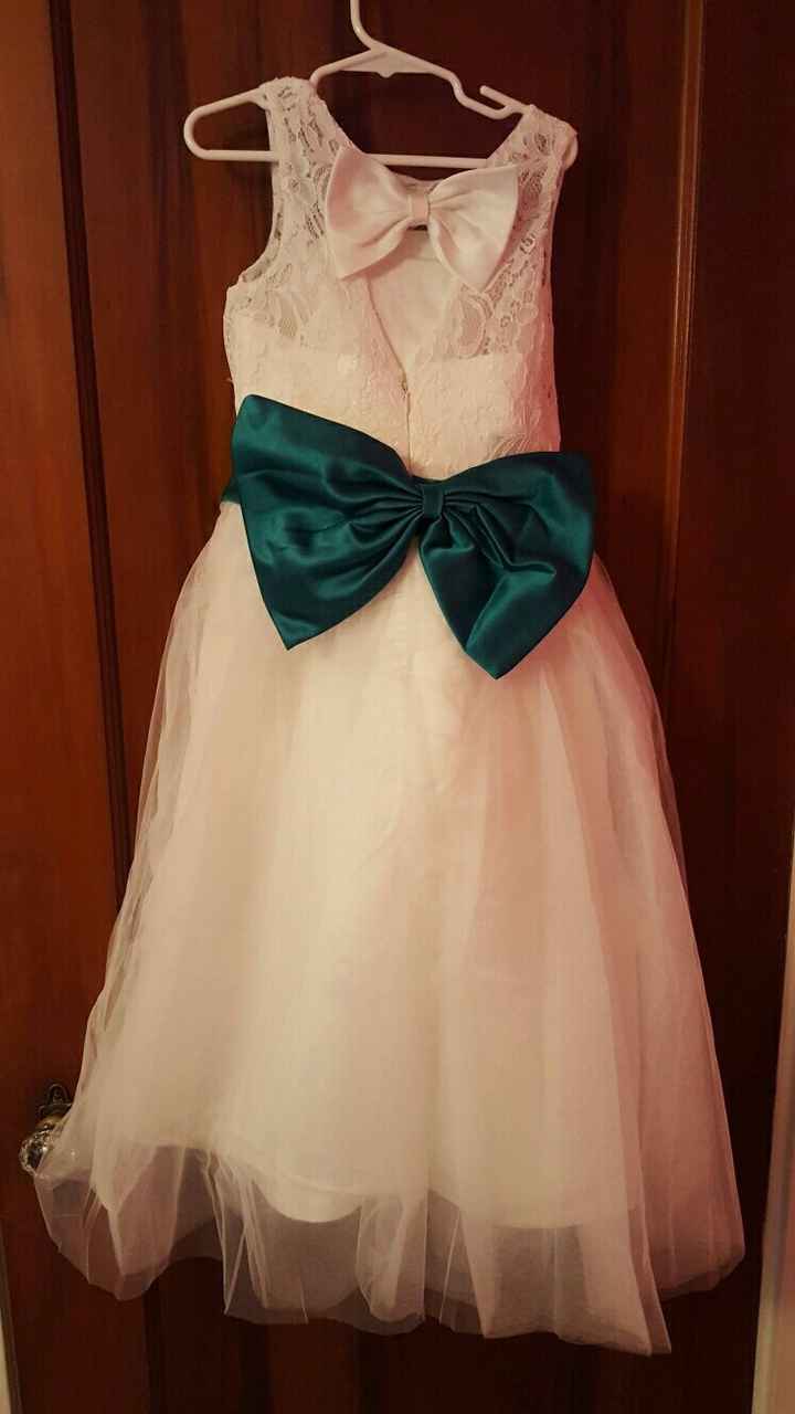 My flowergirl dress is here from Ebay!!