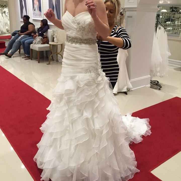 Trumpet style dresses....