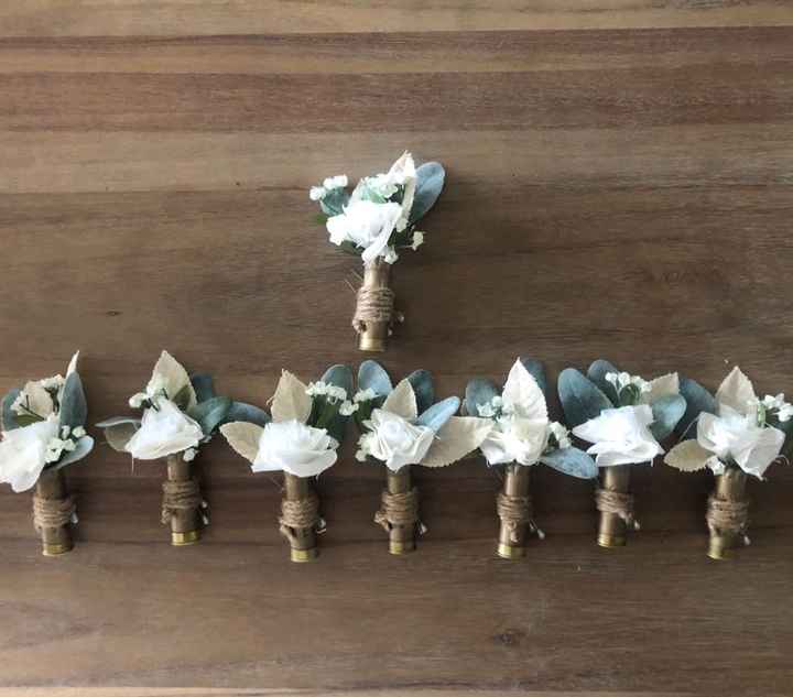 Hand Made Boutonnières - 1