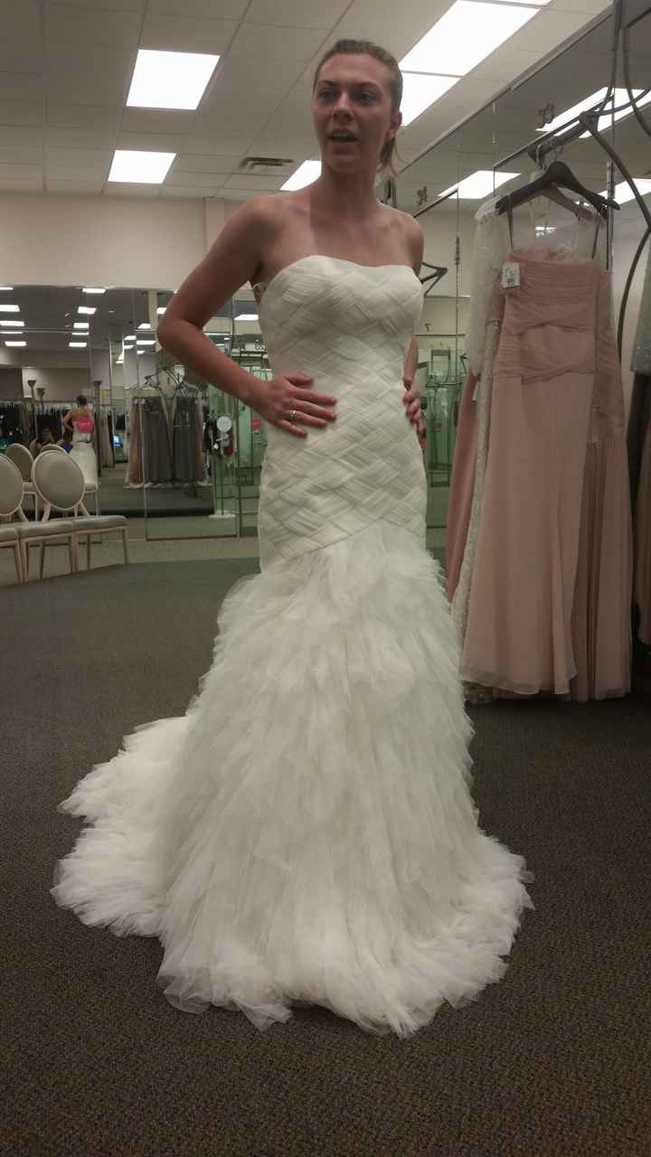 Trying on some dresses!