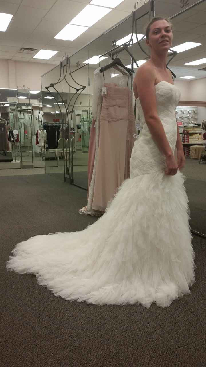 Trying on some dresses!