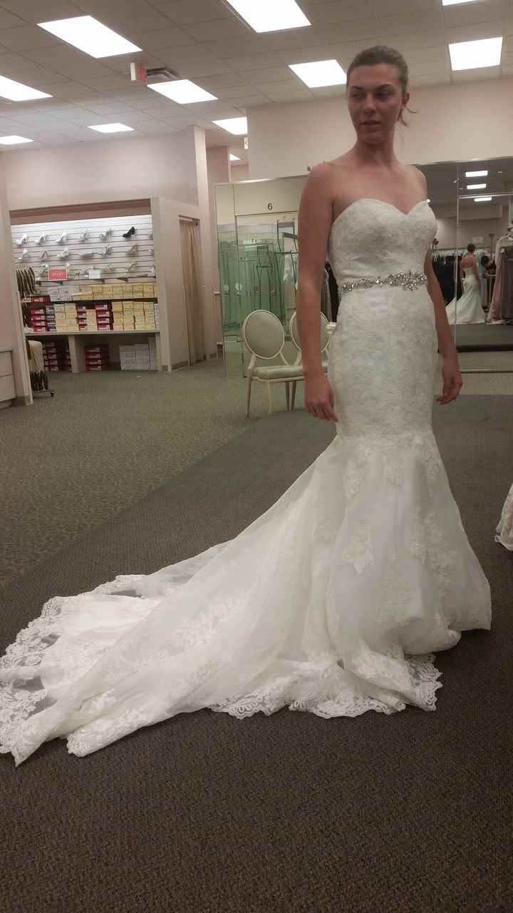 Trying on some dresses!