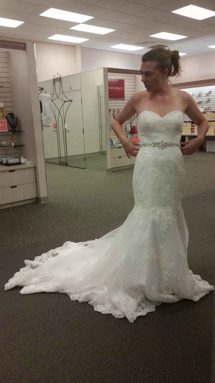 Trying on some dresses!