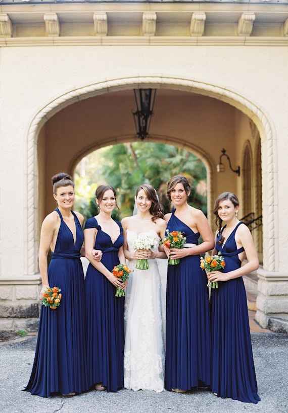 What color should my bridesmaids wear?