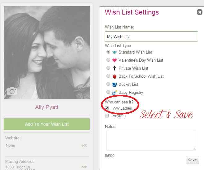 WW Lady Secret Santa Gift Exchange, link inside. EDIT!