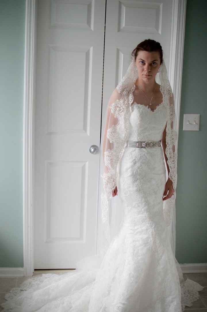 My wedding dress came in!