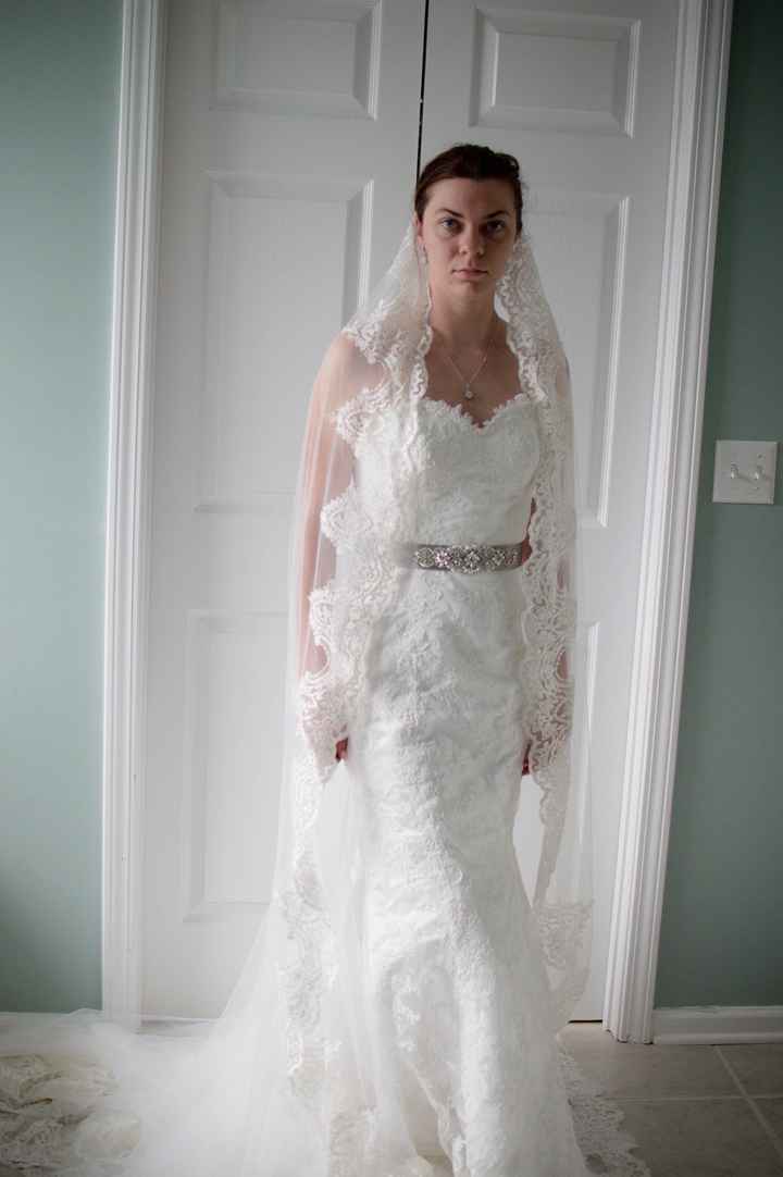 My wedding dress came in!