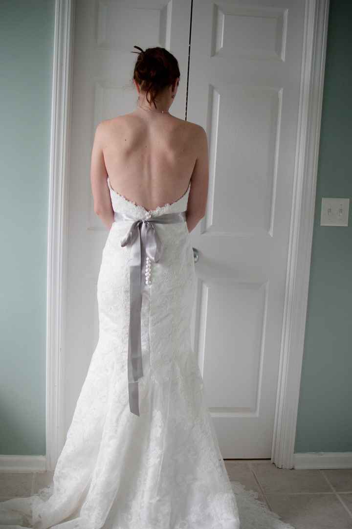 My wedding dress came in!