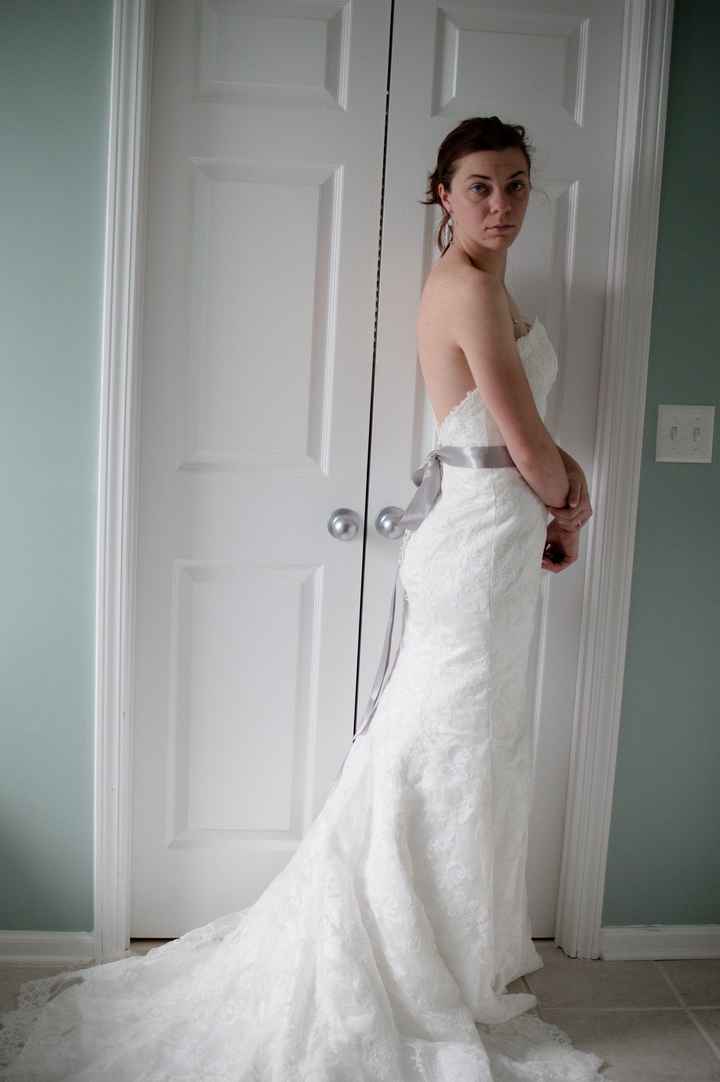 My wedding dress came in!